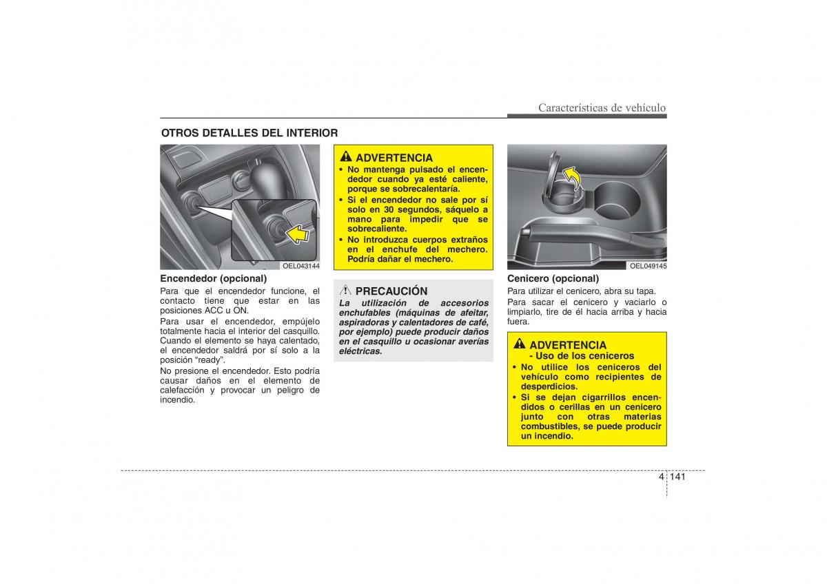 Hyundai ix35 Tucson II 2 manual del propietario / page 228