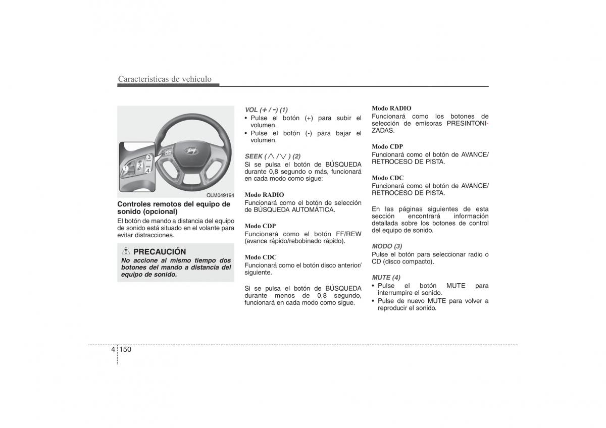 Hyundai ix35 Tucson II 2 manual del propietario / page 237