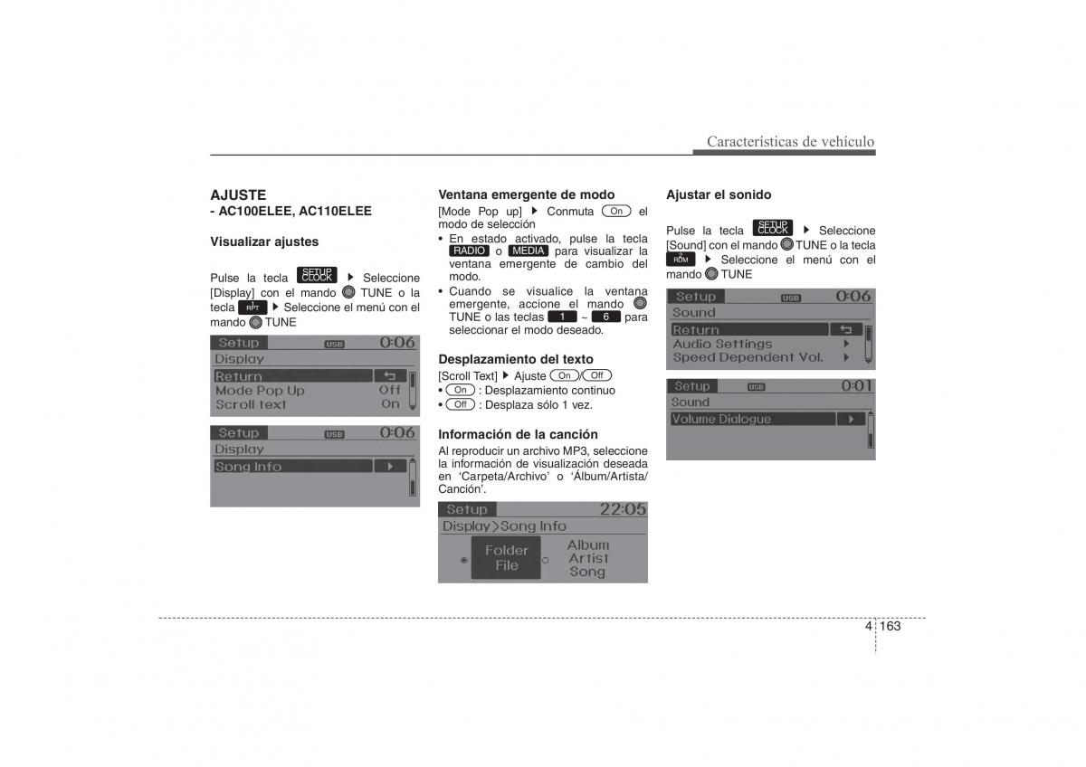 Hyundai ix35 Tucson II 2 manual del propietario / page 250