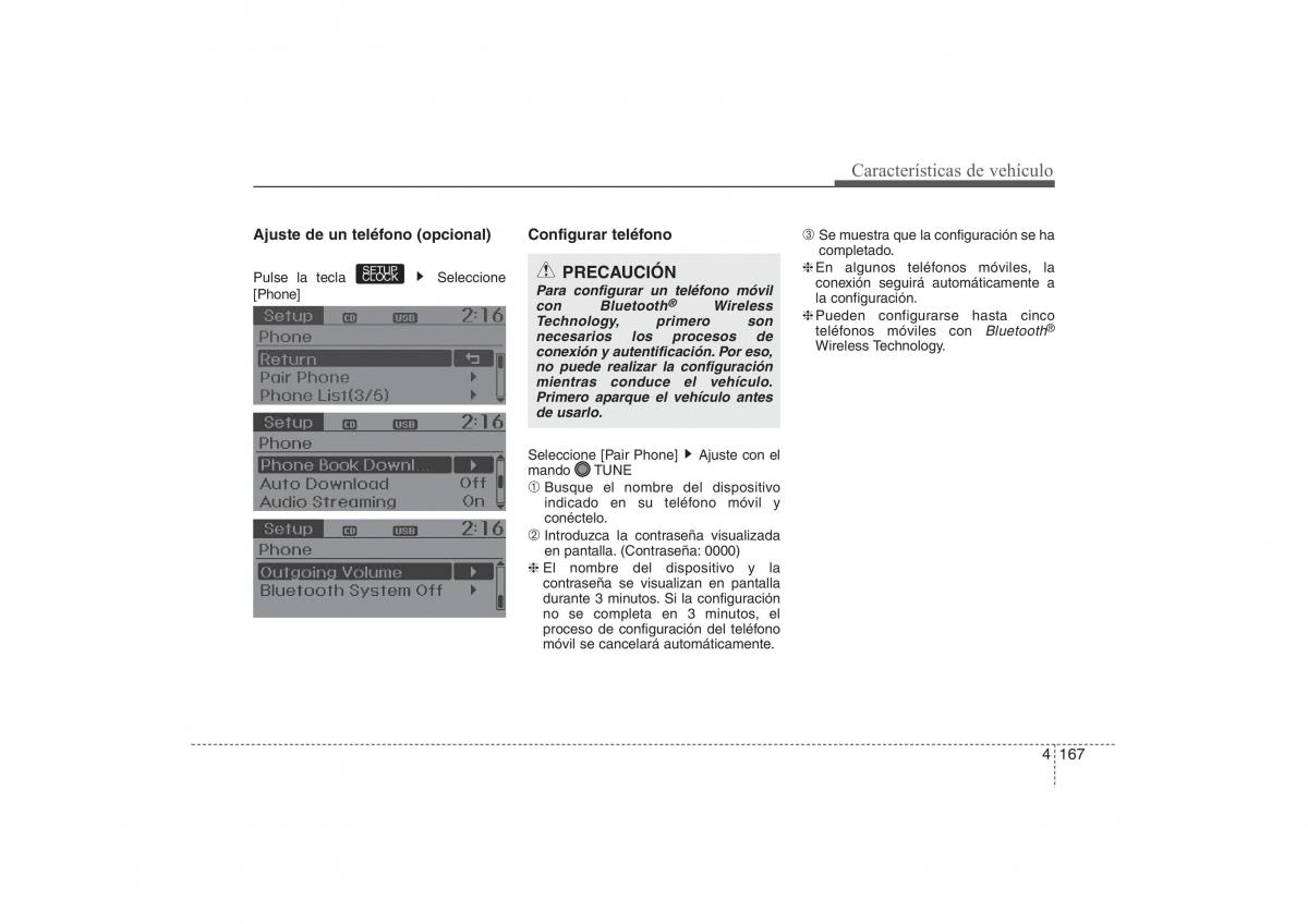 Hyundai ix35 Tucson II 2 manual del propietario / page 254