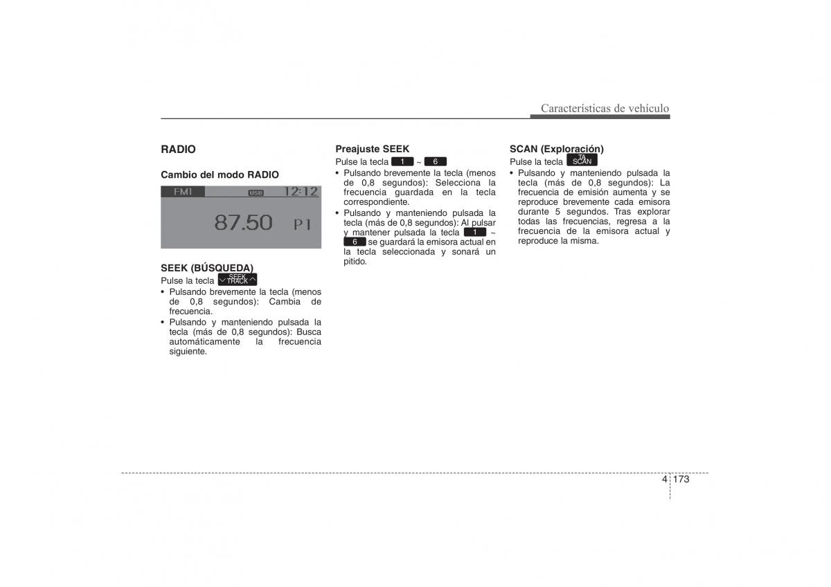 Hyundai ix35 Tucson II 2 manual del propietario / page 260