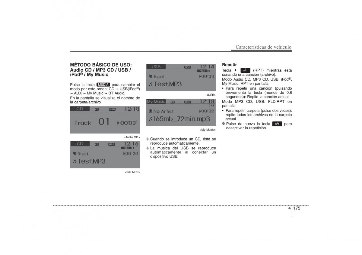 Hyundai ix35 Tucson II 2 manual del propietario / page 262