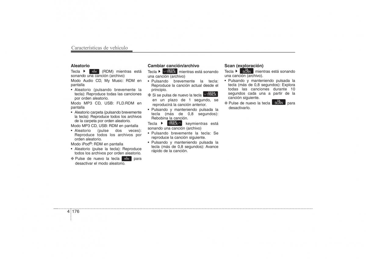 Hyundai ix35 Tucson II 2 manual del propietario / page 263