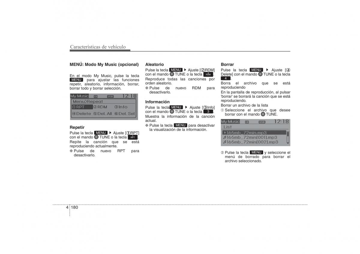 Hyundai ix35 Tucson II 2 manual del propietario / page 267