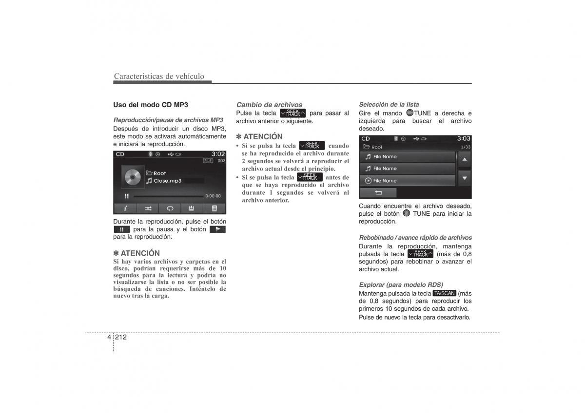 Hyundai ix35 Tucson II 2 manual del propietario / page 299