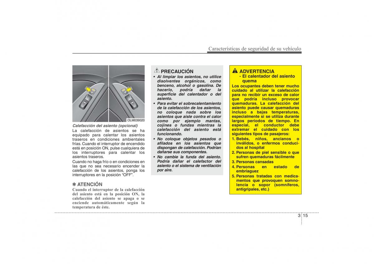 Hyundai ix35 Tucson II 2 manual del propietario / page 35