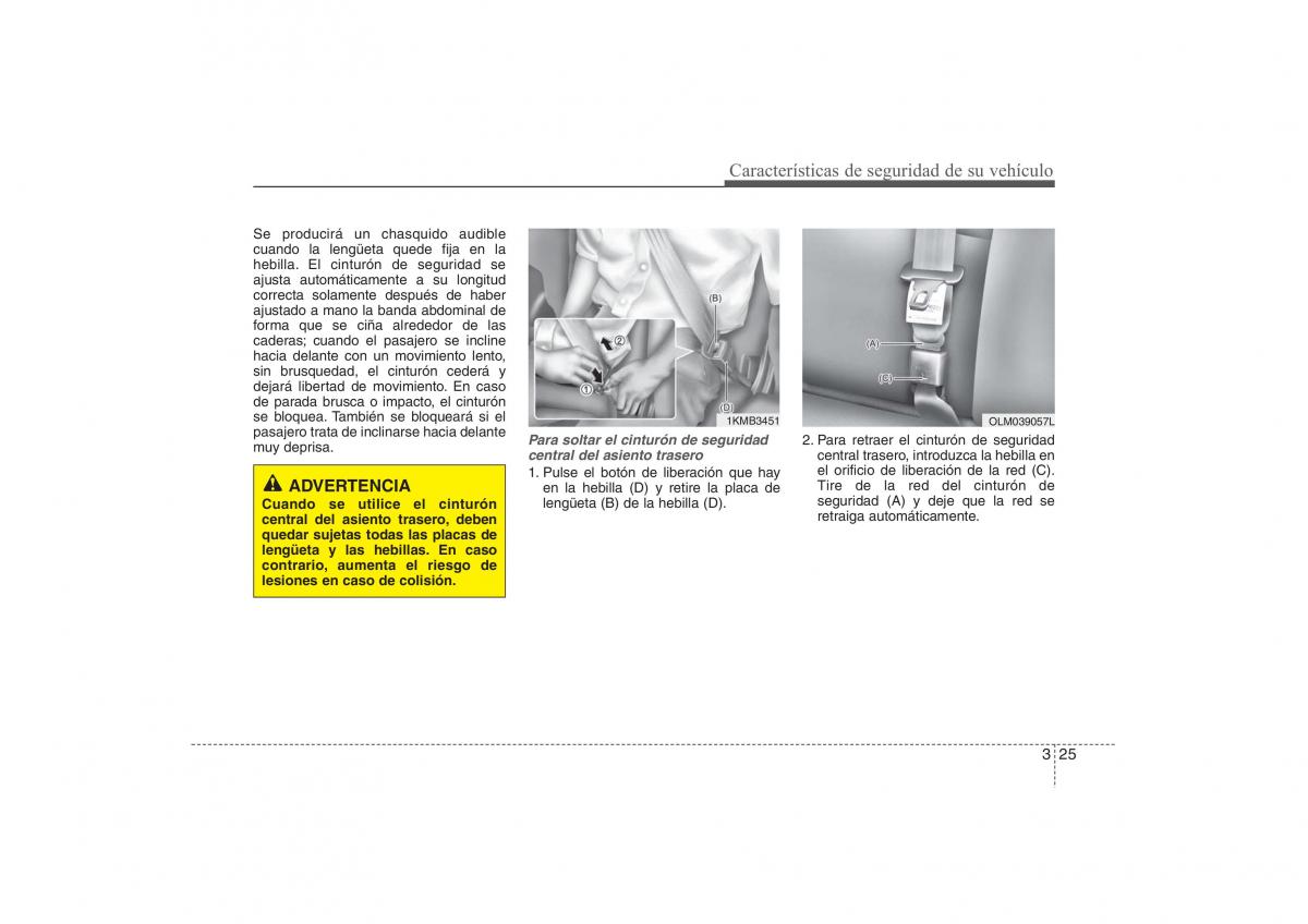 Hyundai ix35 Tucson II 2 manual del propietario / page 45