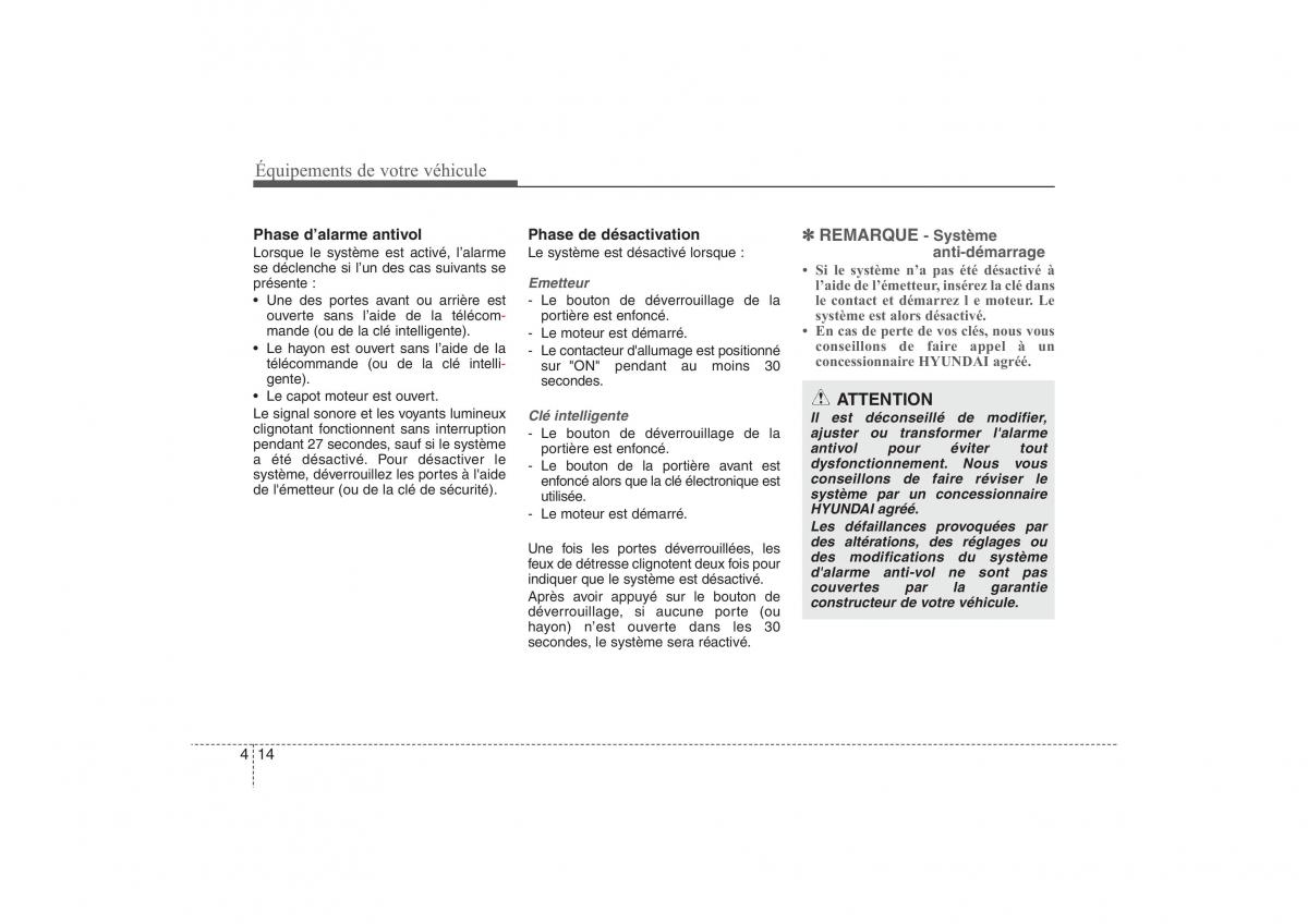 Hyundai ix35 Tucson II 2 manuel du proprietaire / page 104