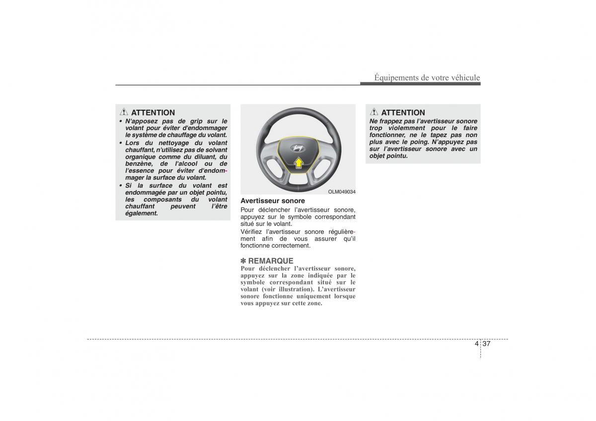 Hyundai ix35 Tucson II 2 manuel du proprietaire / page 127