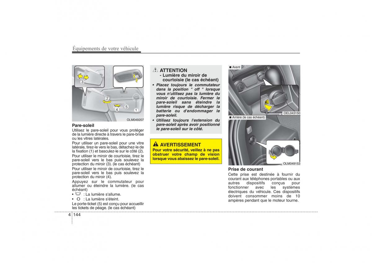 Hyundai ix35 Tucson II 2 manuel du proprietaire / page 234