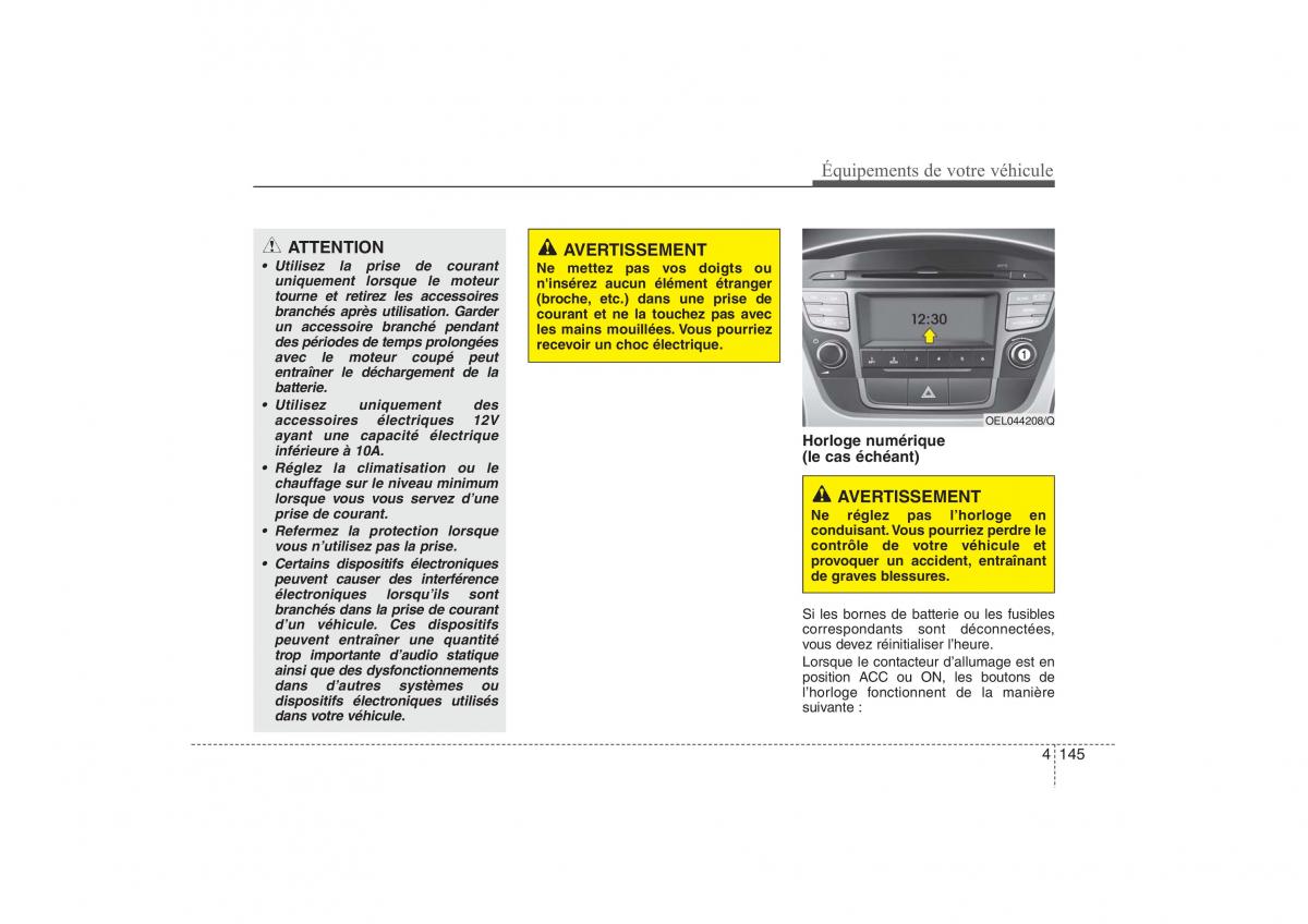 Hyundai ix35 Tucson II 2 manuel du proprietaire / page 235