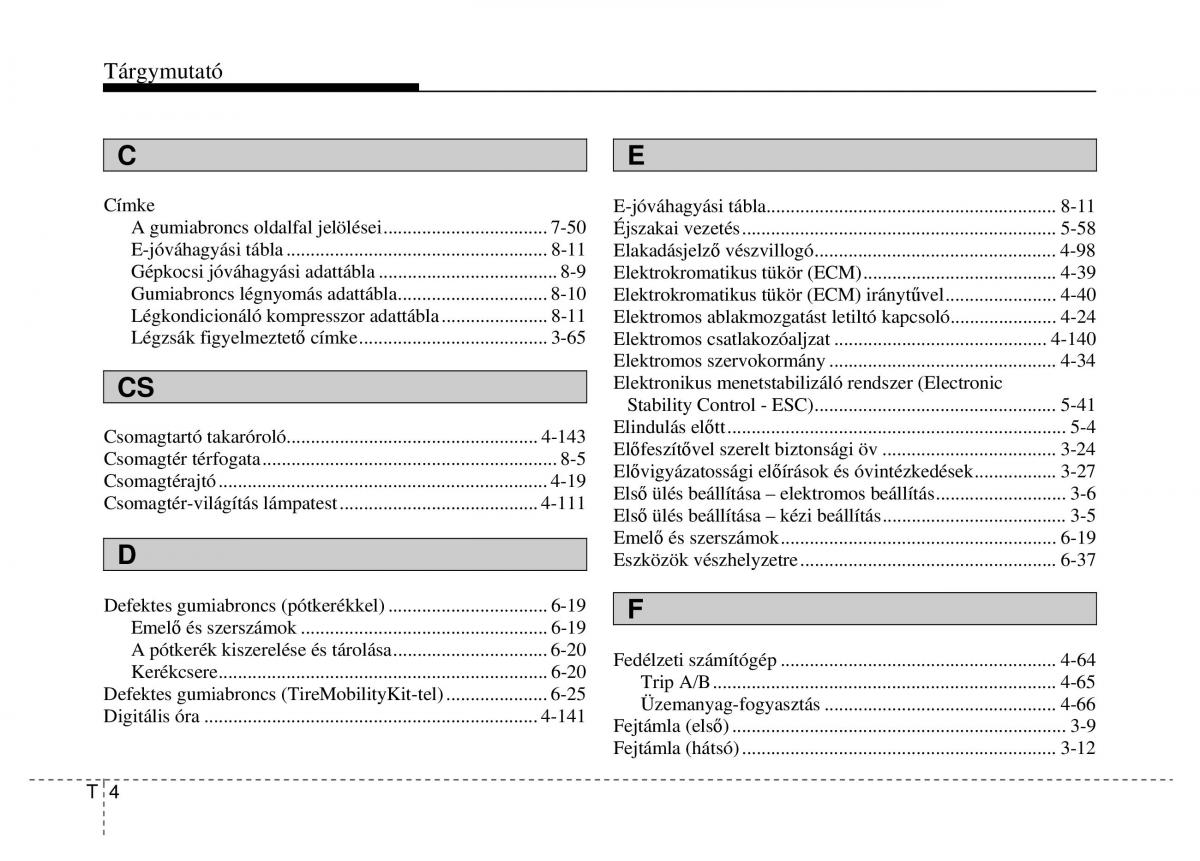 Hyundai ix35 Tucson II 2 Kezelesi utmutato / page 576