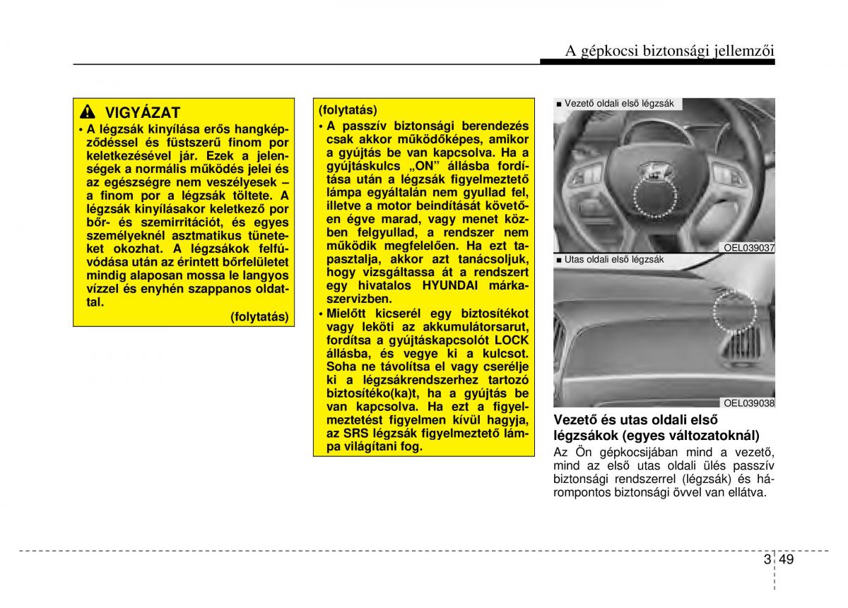 Hyundai ix35 Tucson II 2 Kezelesi utmutato / page 75