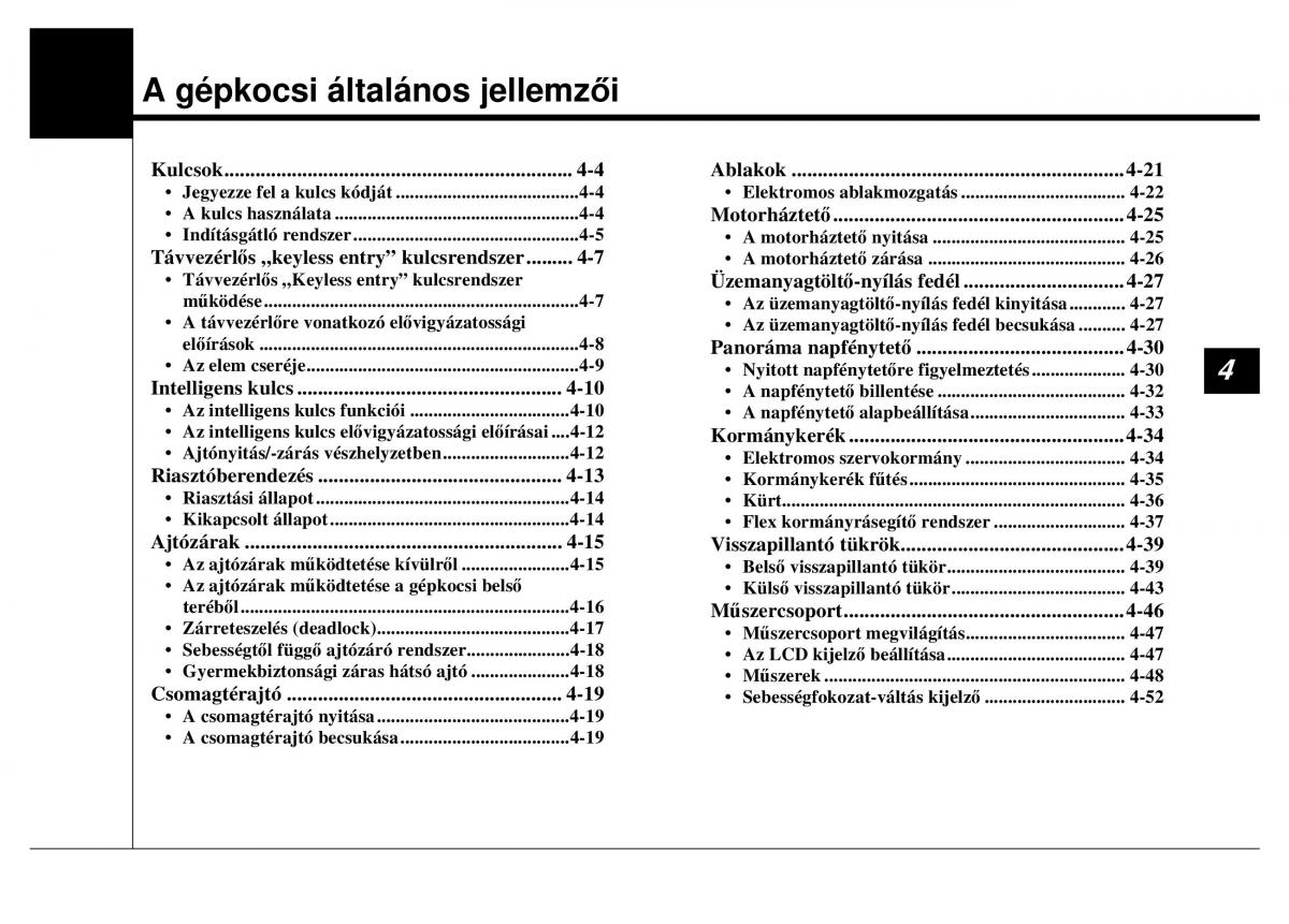 Hyundai ix35 Tucson II 2 Kezelesi utmutato / page 93