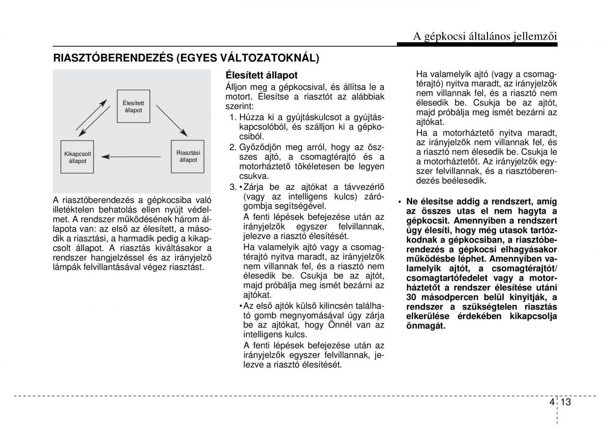 Hyundai ix35 Tucson II 2 Kezelesi utmutato / page 105