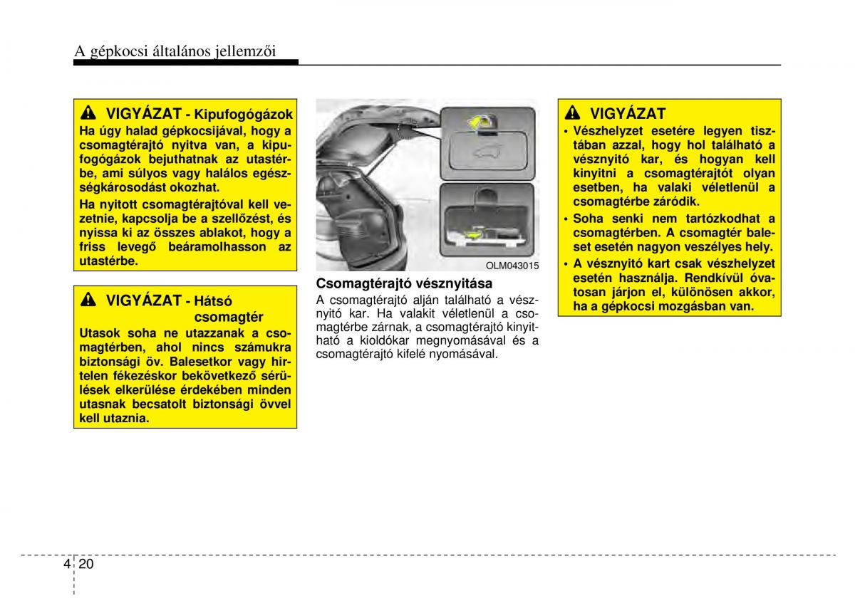 Hyundai ix35 Tucson II 2 Kezelesi utmutato / page 112