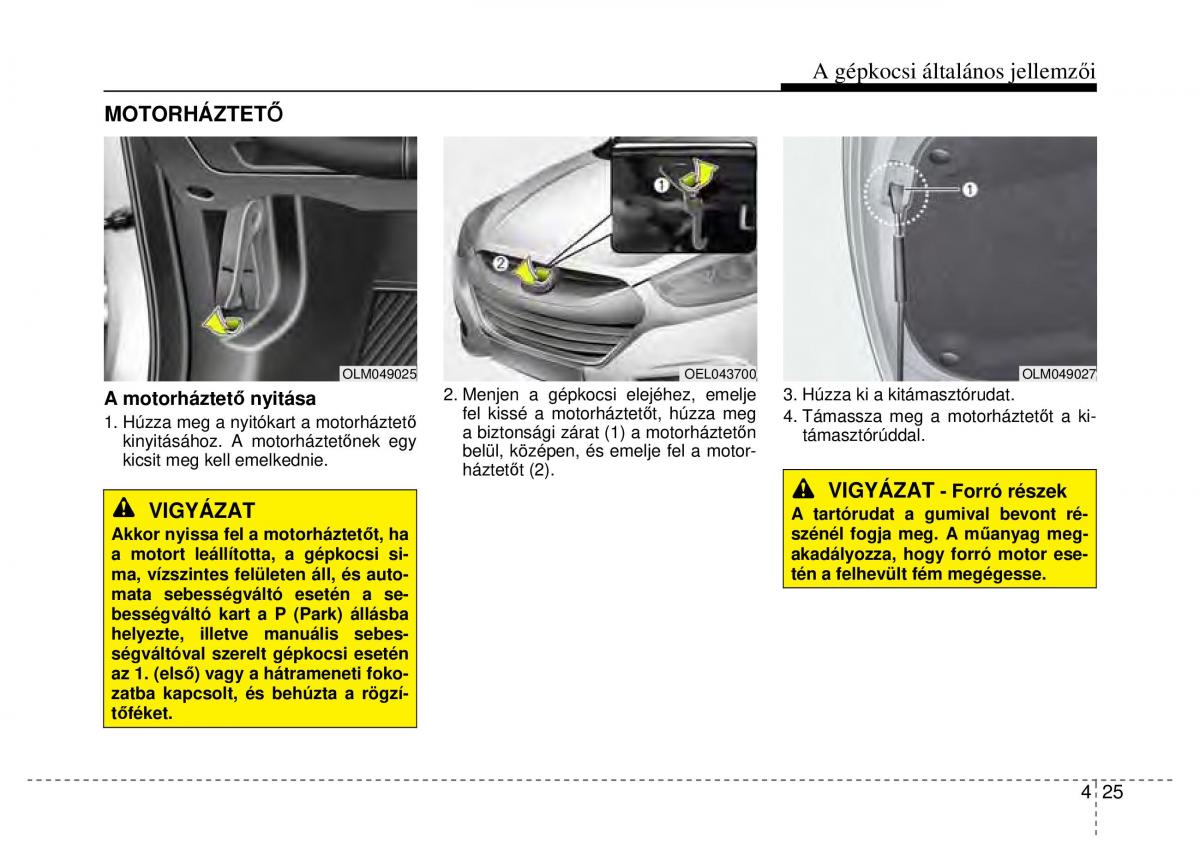 Hyundai ix35 Tucson II 2 Kezelesi utmutato / page 117