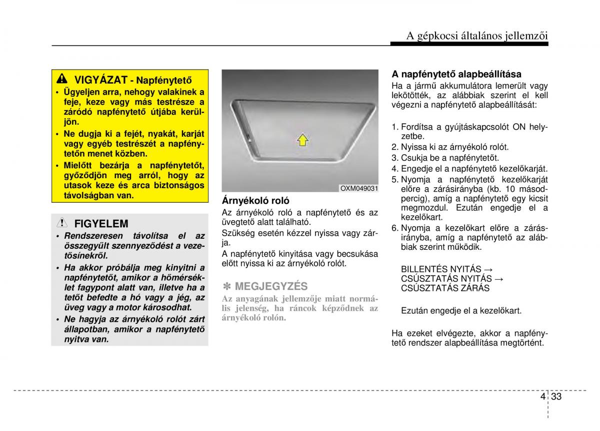 Hyundai ix35 Tucson II 2 Kezelesi utmutato / page 125