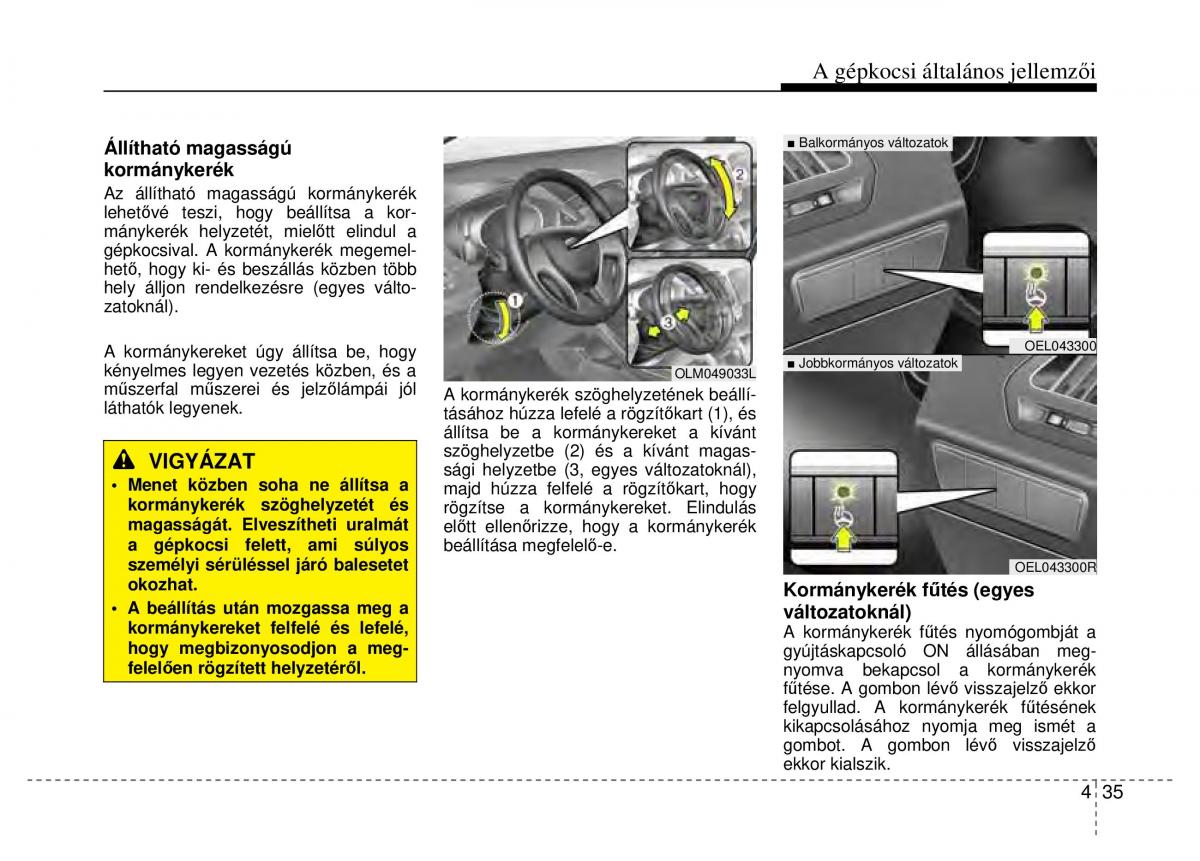 Hyundai ix35 Tucson II 2 Kezelesi utmutato / page 127