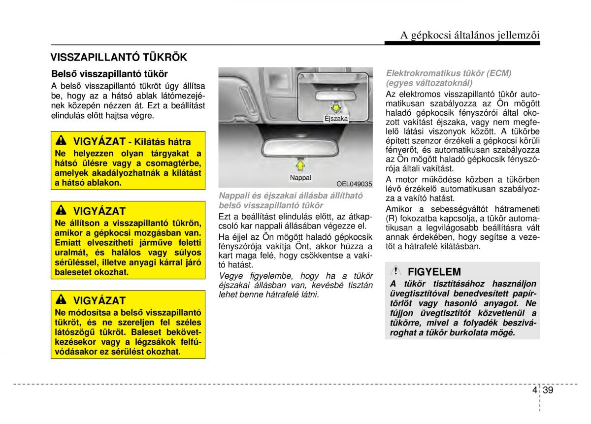 Hyundai ix35 Tucson II 2 Kezelesi utmutato / page 131