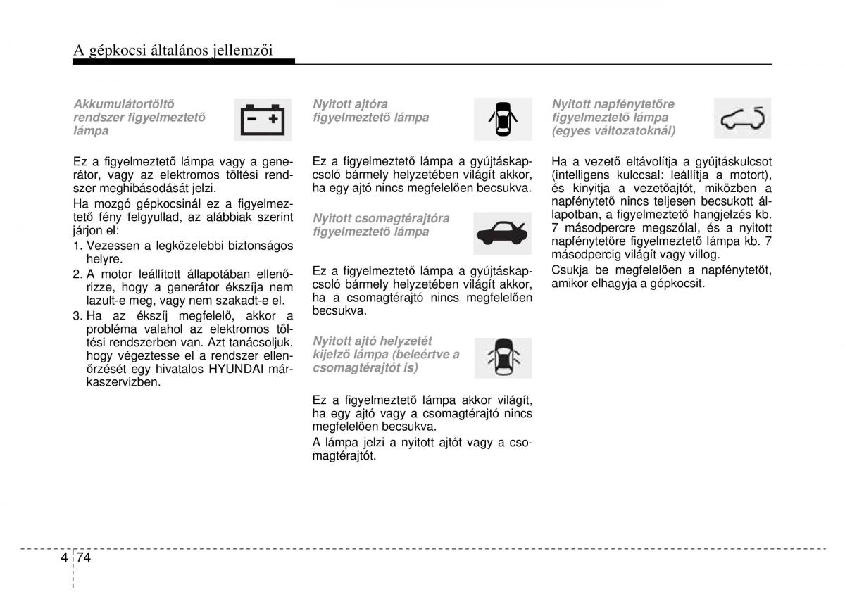 Hyundai ix35 Tucson II 2 Kezelesi utmutato / page 166