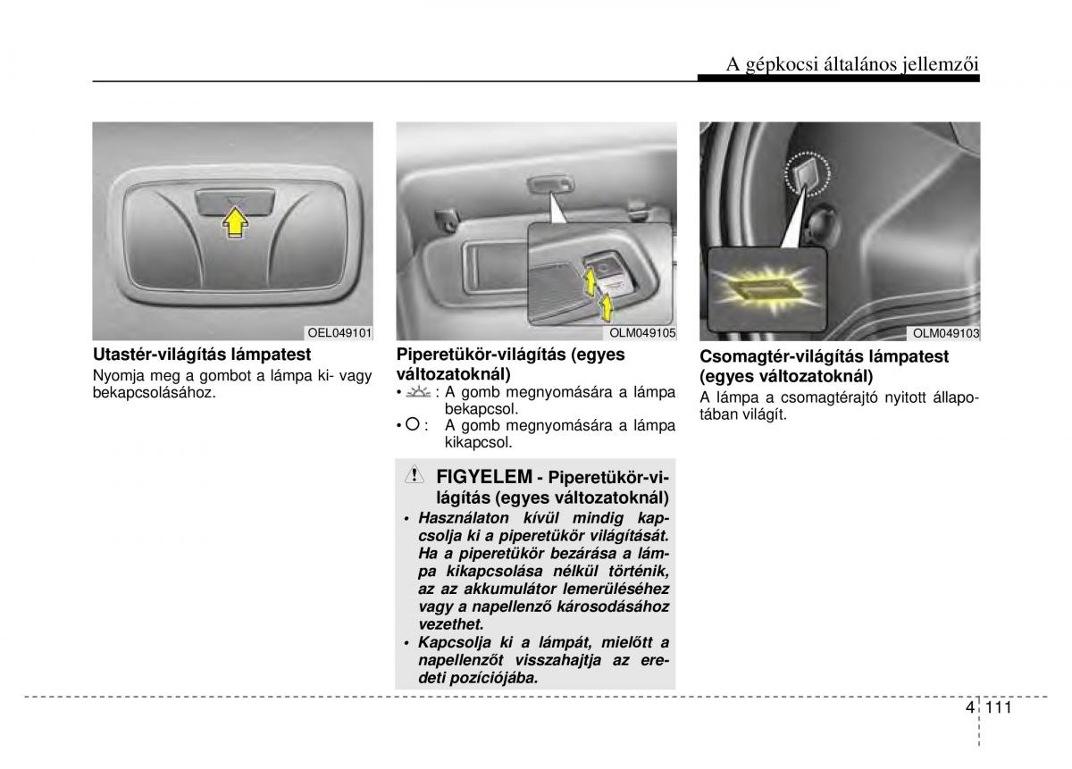 Hyundai ix35 Tucson II 2 Kezelesi utmutato / page 203