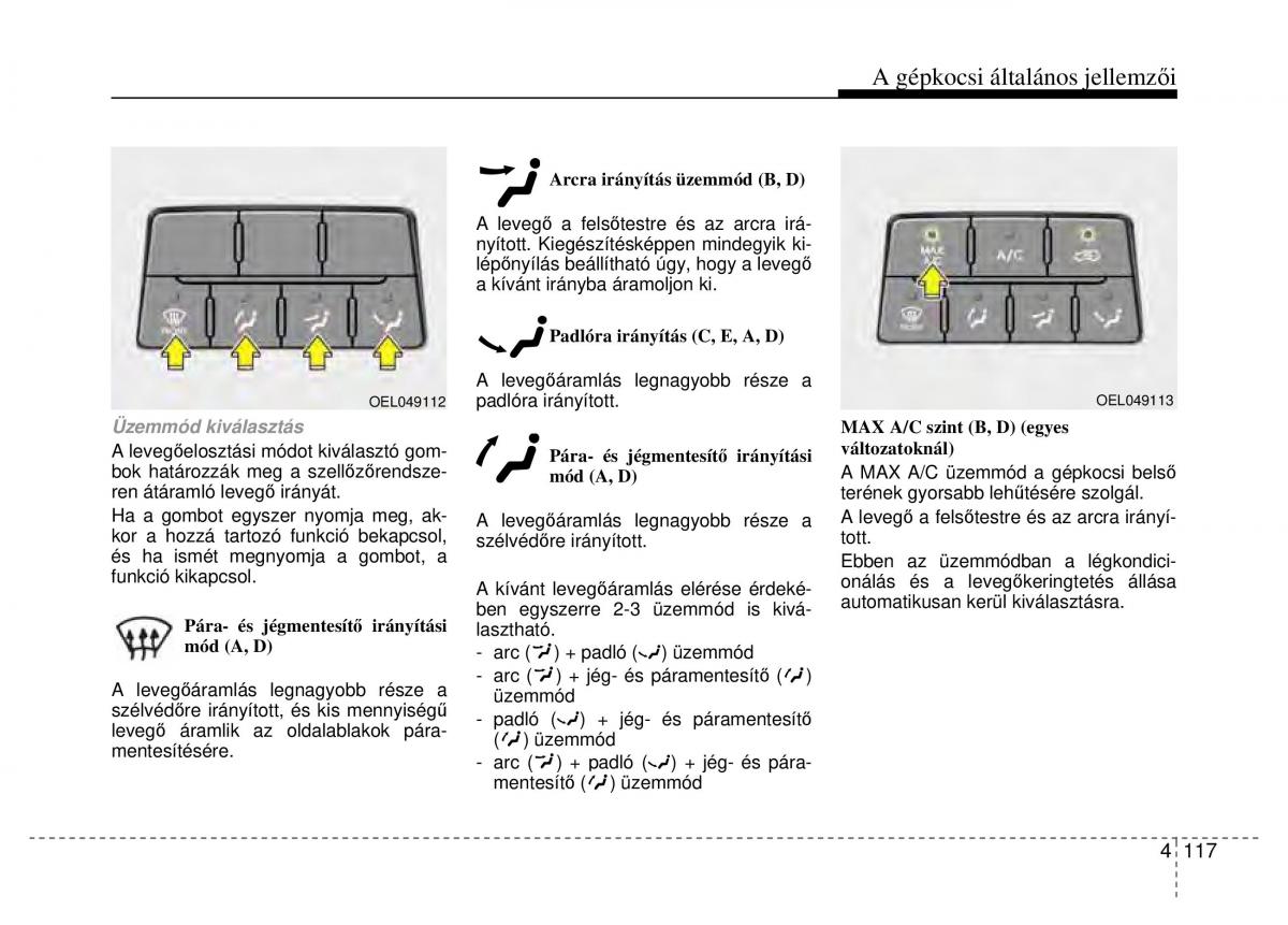 Hyundai ix35 Tucson II 2 Kezelesi utmutato / page 209