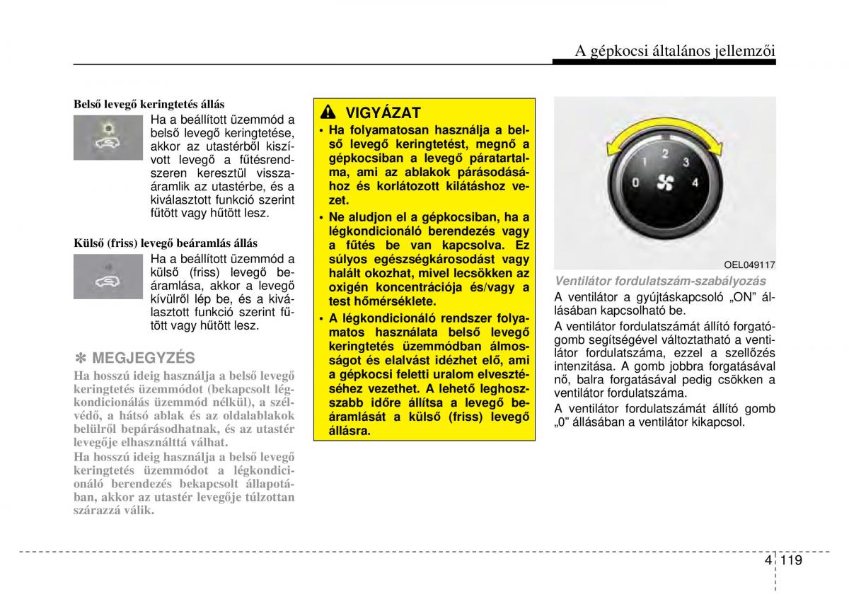 Hyundai ix35 Tucson II 2 Kezelesi utmutato / page 211