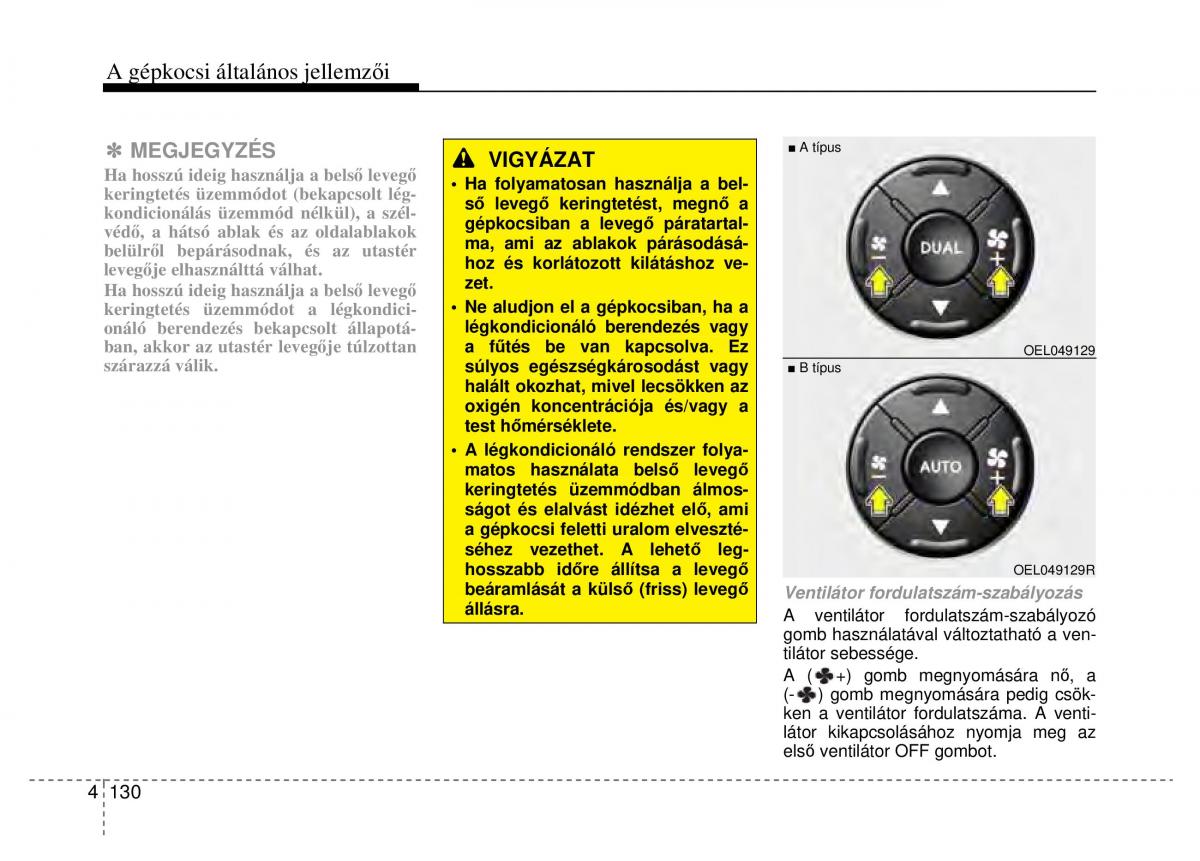 Hyundai ix35 Tucson II 2 Kezelesi utmutato / page 222