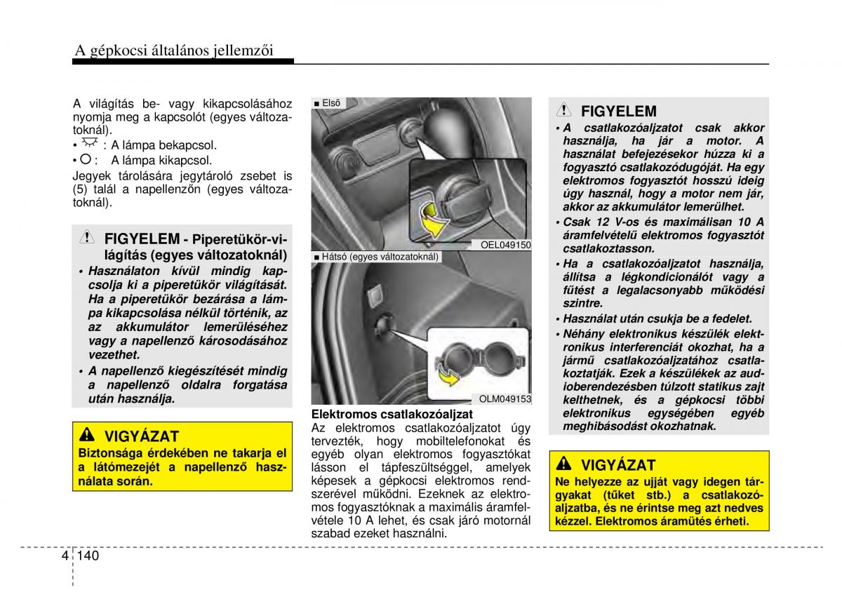 Hyundai ix35 Tucson II 2 Kezelesi utmutato / page 232