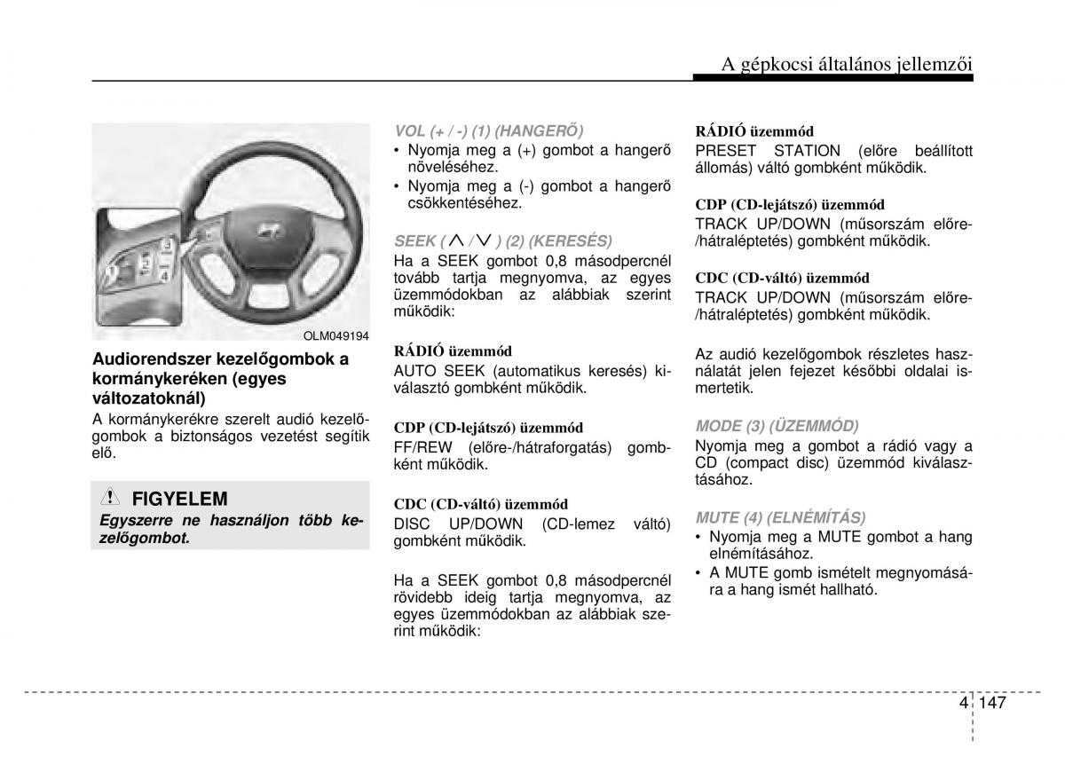 Hyundai ix35 Tucson II 2 Kezelesi utmutato / page 239