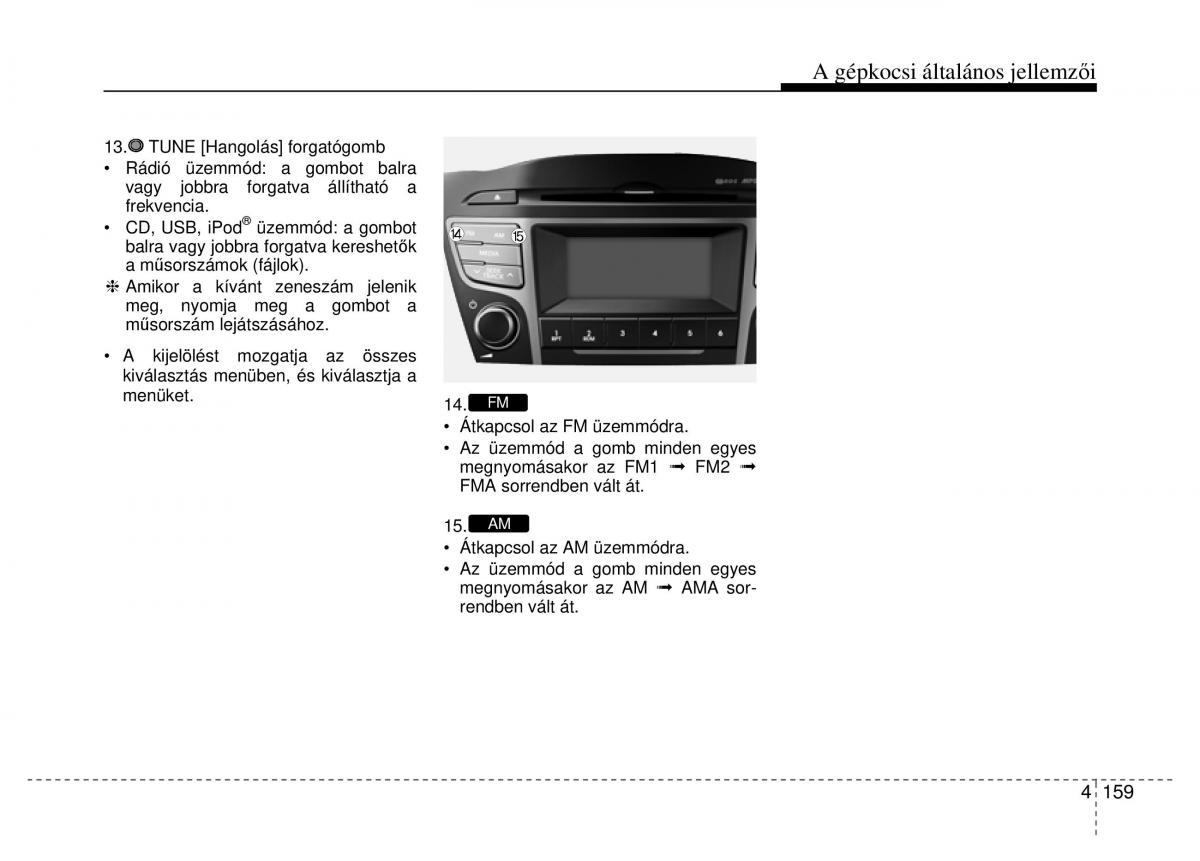 Hyundai ix35 Tucson II 2 Kezelesi utmutato / page 251