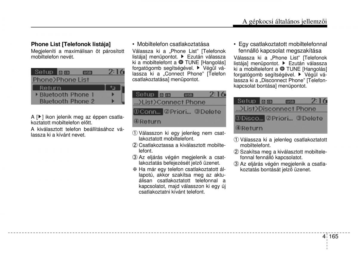 Hyundai ix35 Tucson II 2 Kezelesi utmutato / page 257