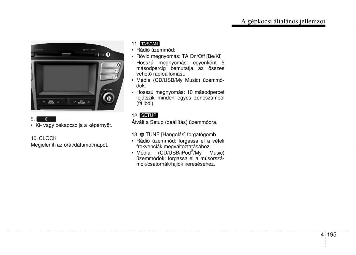 Hyundai ix35 Tucson II 2 Kezelesi utmutato / page 287