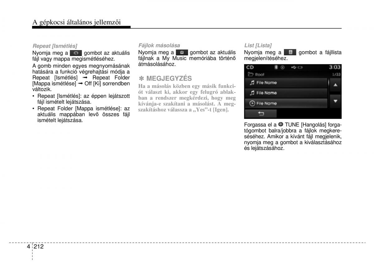 Hyundai ix35 Tucson II 2 Kezelesi utmutato / page 304