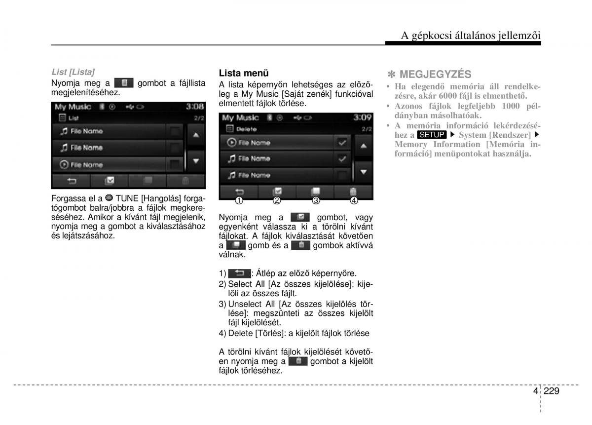 Hyundai ix35 Tucson II 2 Kezelesi utmutato / page 321