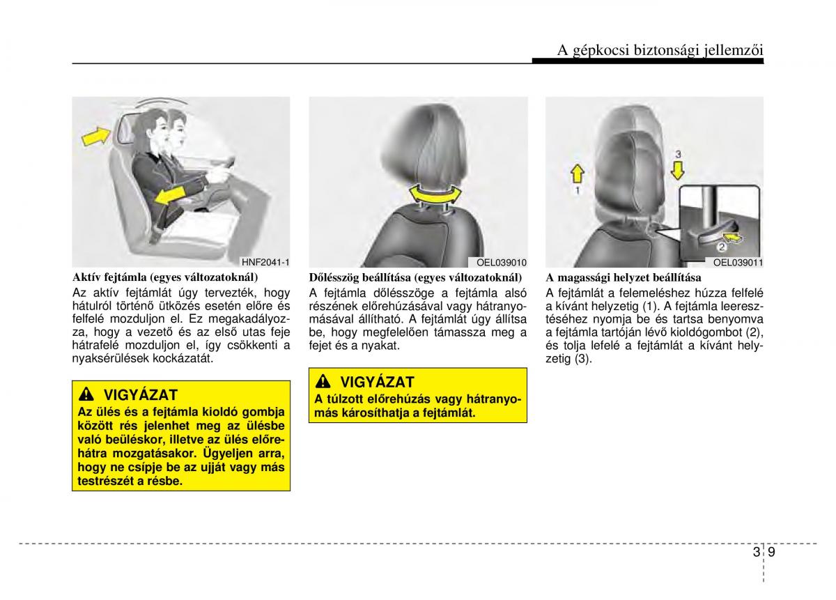 Hyundai ix35 Tucson II 2 Kezelesi utmutato / page 35