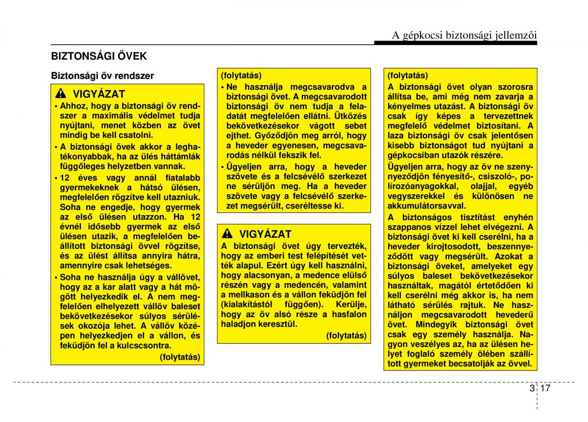 Hyundai ix35 Tucson II 2 Kezelesi utmutato / page 43