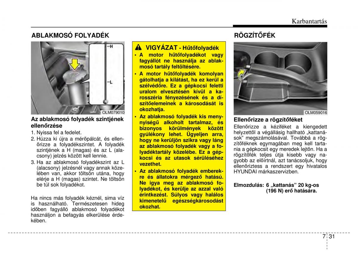 Hyundai ix35 Tucson II 2 Kezelesi utmutato / page 499