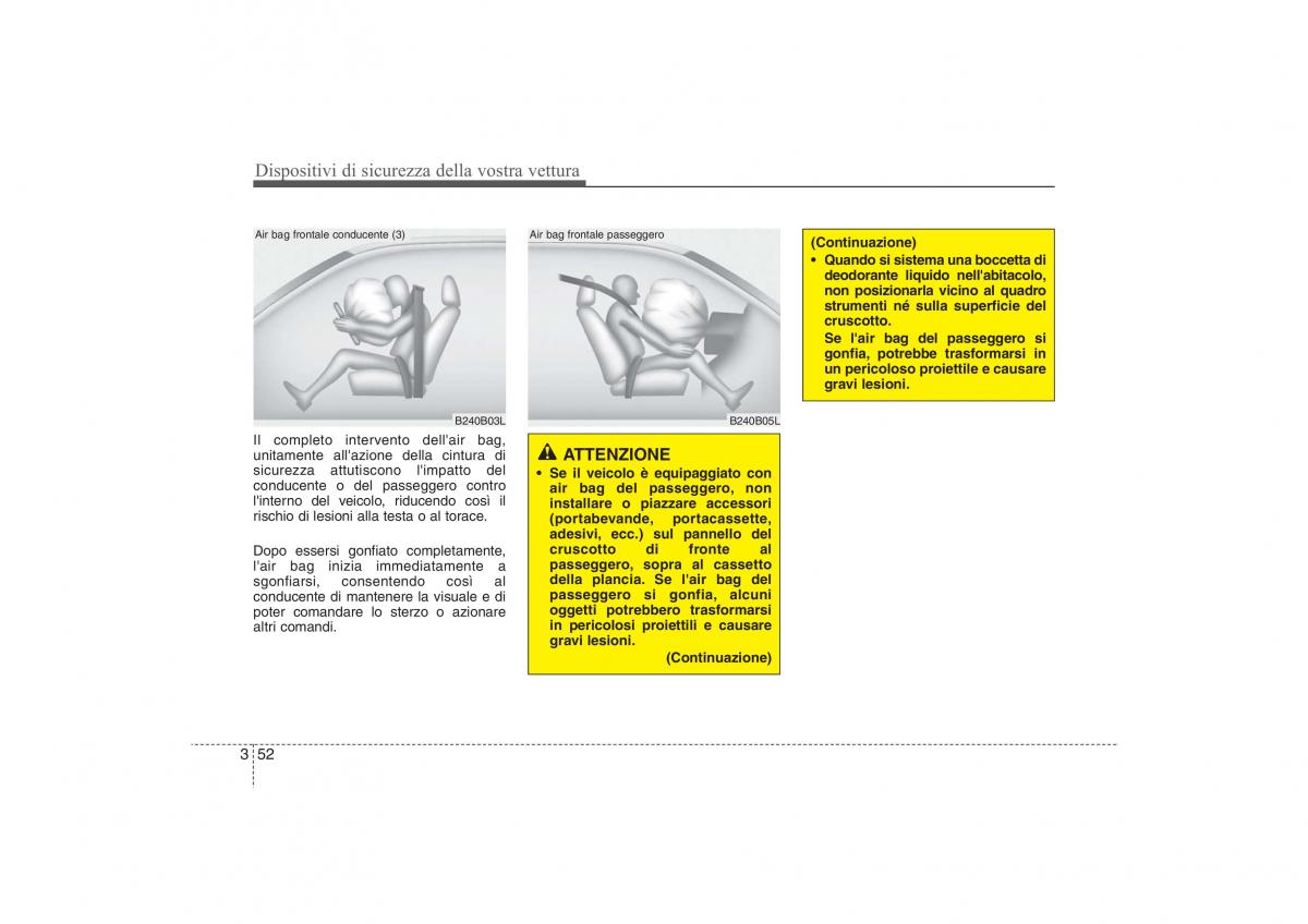 Hyundai ix35 Tucson II 2 manuale del proprietario / page 72