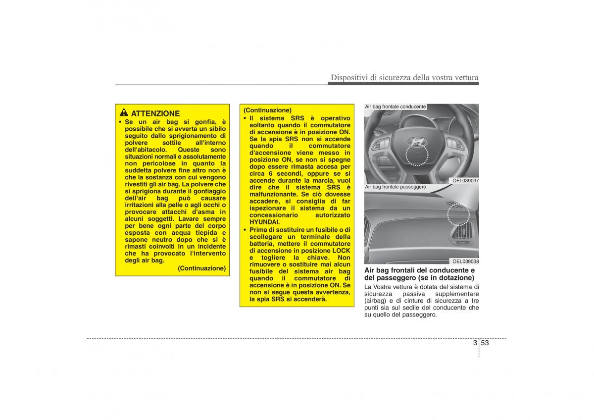 Hyundai ix35 Tucson II 2 manuale del proprietario / page 73