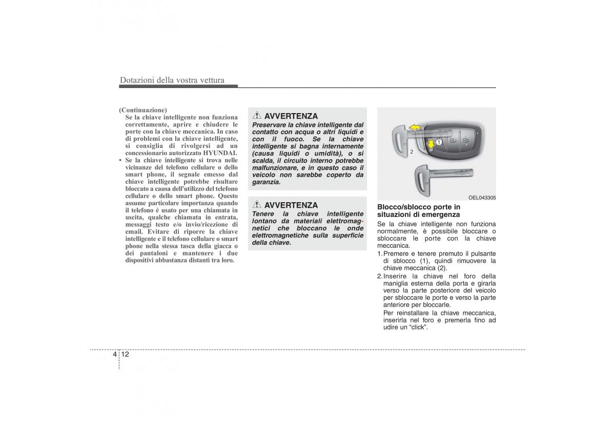 Hyundai ix35 Tucson II 2 manuale del proprietario / page 101