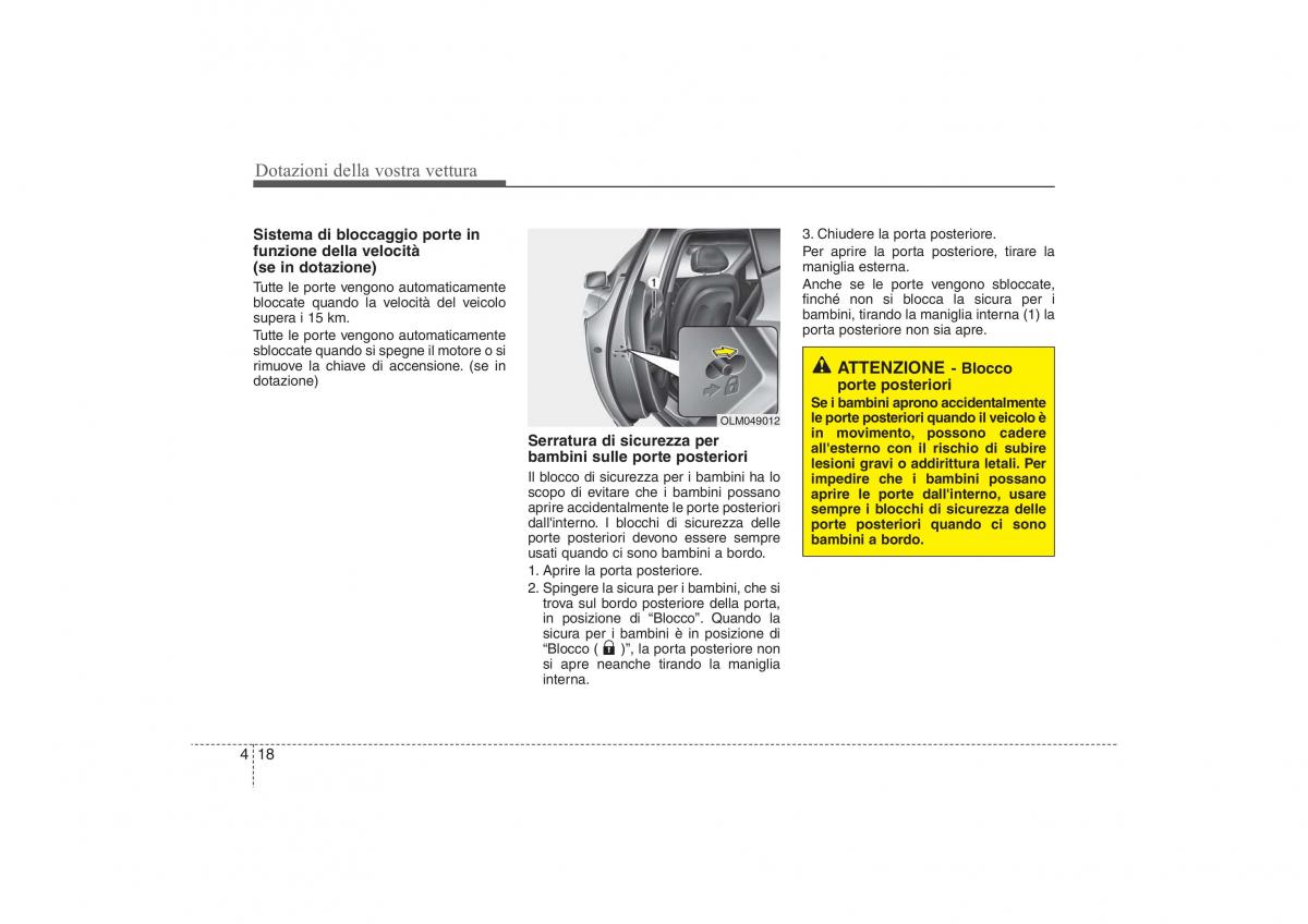 Hyundai ix35 Tucson II 2 manuale del proprietario / page 107