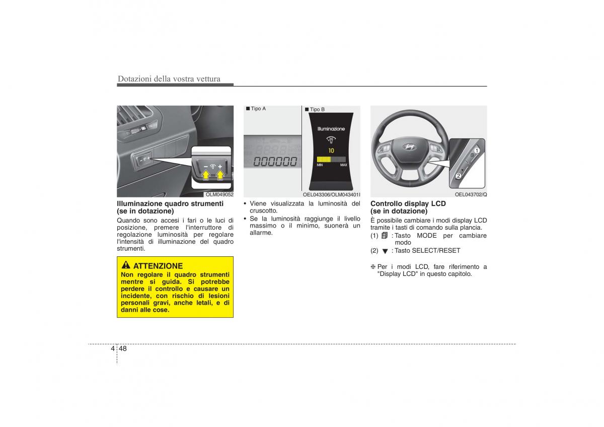 Hyundai ix35 Tucson II 2 manuale del proprietario / page 137