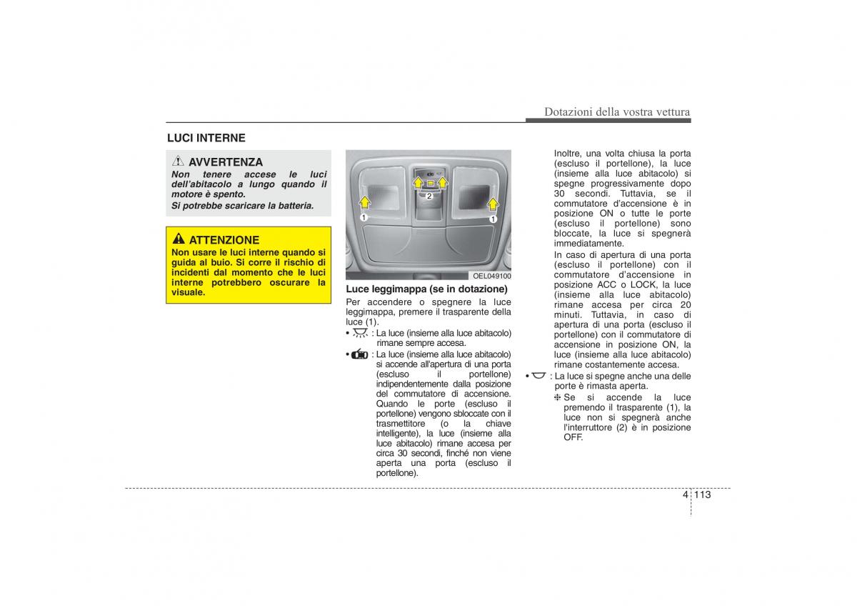 Hyundai ix35 Tucson II 2 manuale del proprietario / page 202