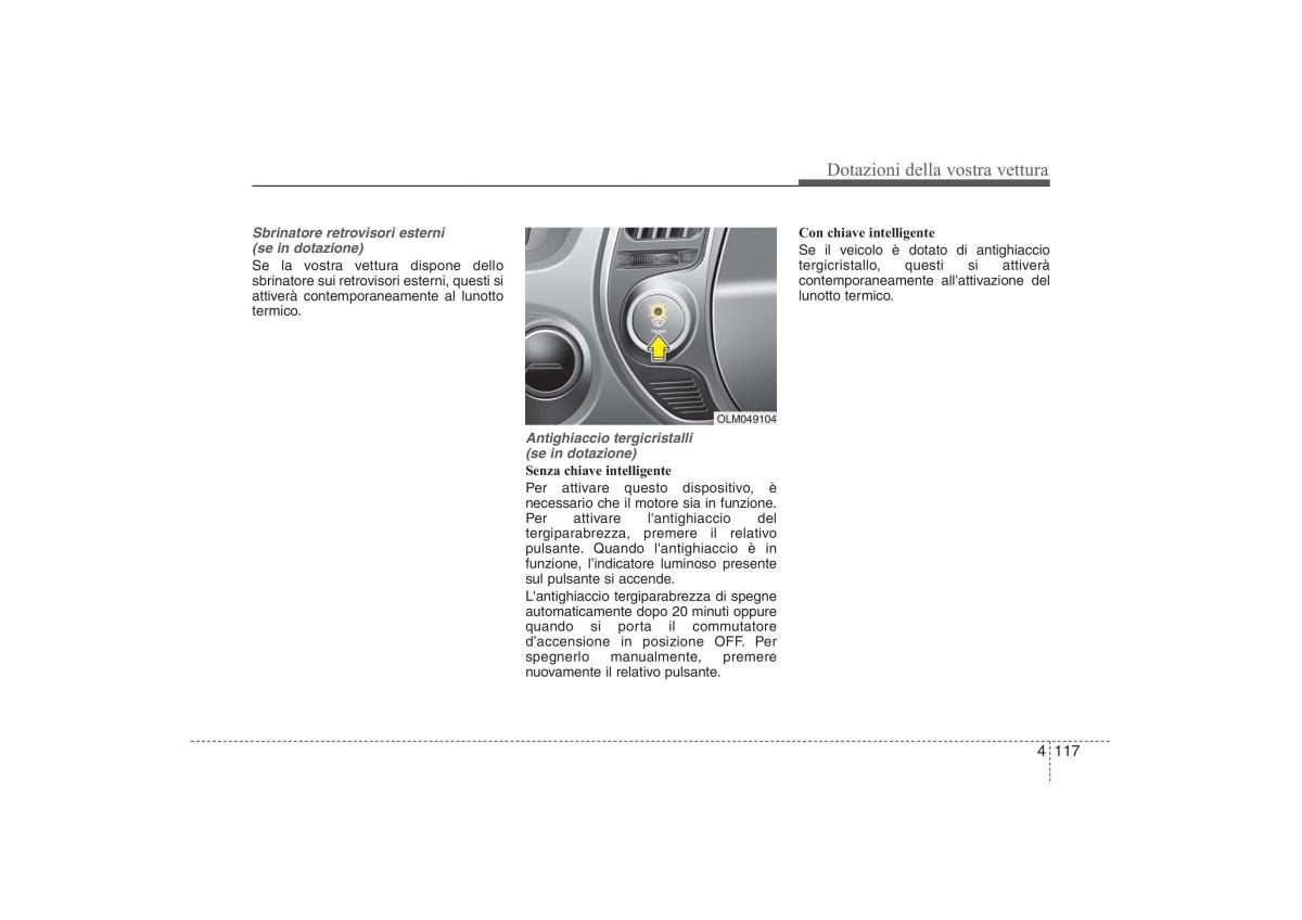 Hyundai ix35 Tucson II 2 manuale del proprietario / page 206