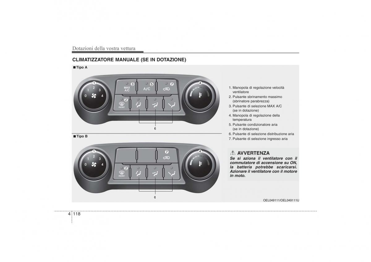 Hyundai ix35 Tucson II 2 manuale del proprietario / page 207