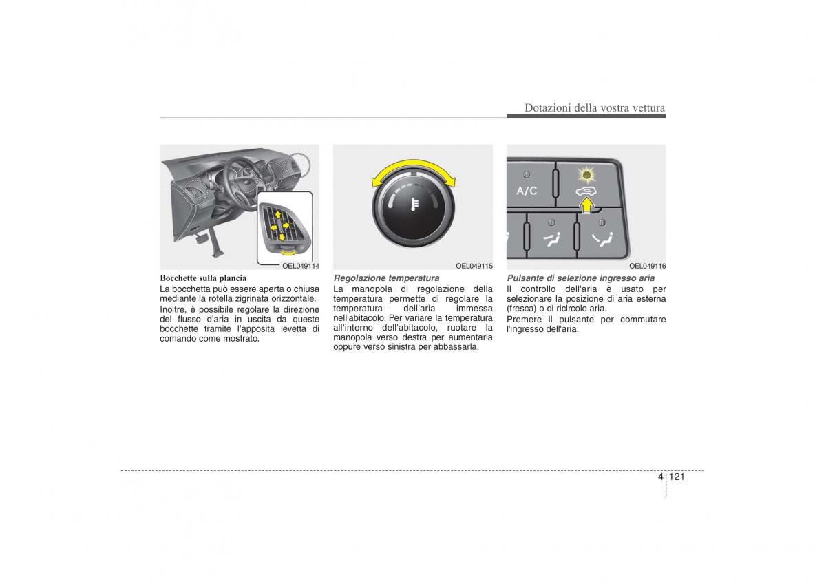 Hyundai ix35 Tucson II 2 manuale del proprietario / page 210