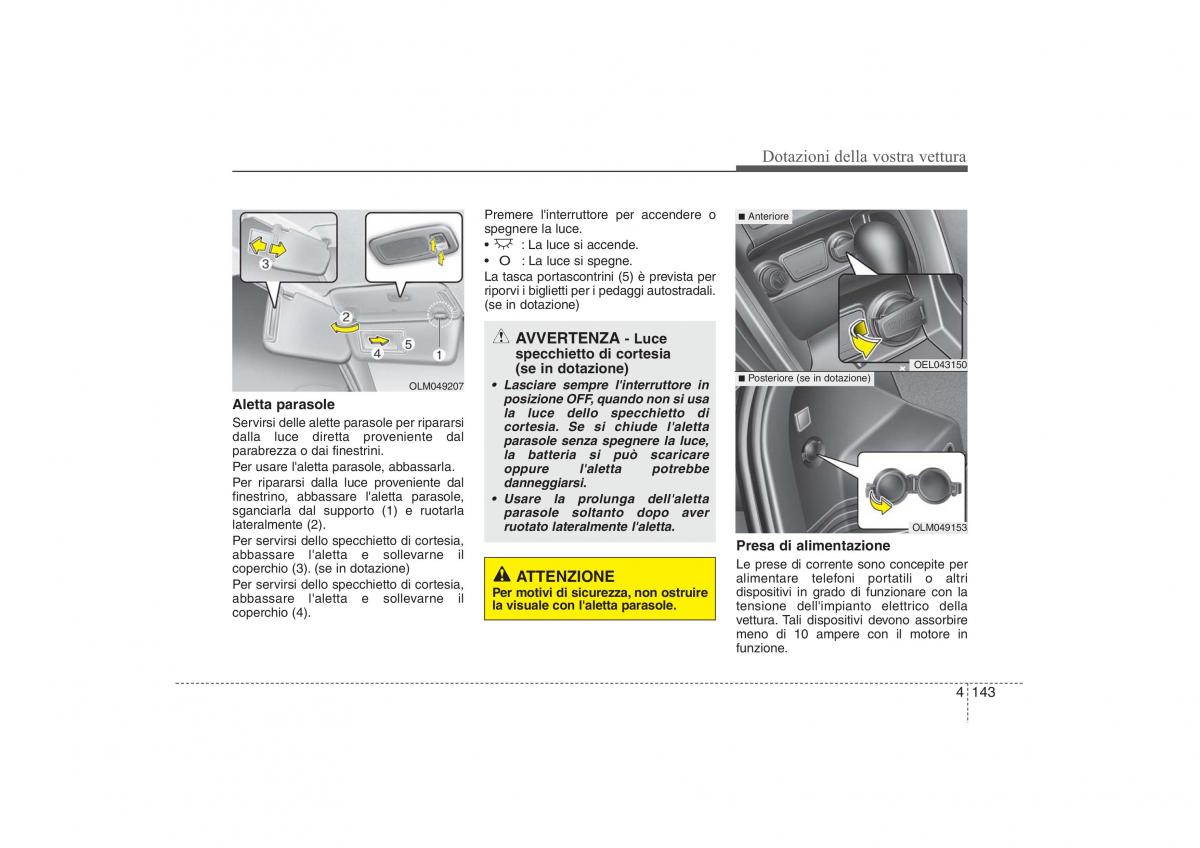 Hyundai ix35 Tucson II 2 manuale del proprietario / page 232