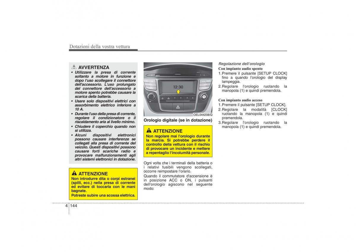 Hyundai ix35 Tucson II 2 manuale del proprietario / page 233